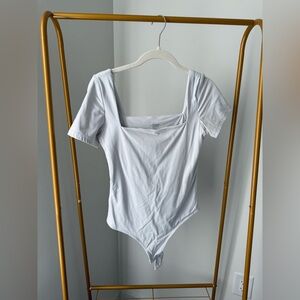 Amazon White Short Sleeve Bodysuit